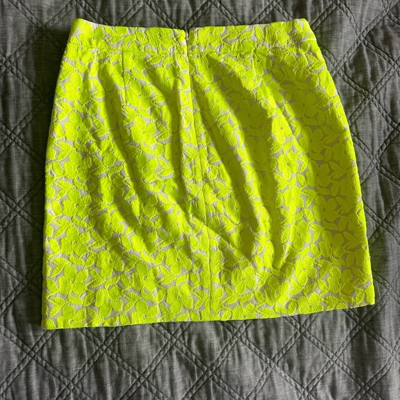 J. Crew bright floral embroidered skirt - Picture 7 of 9
